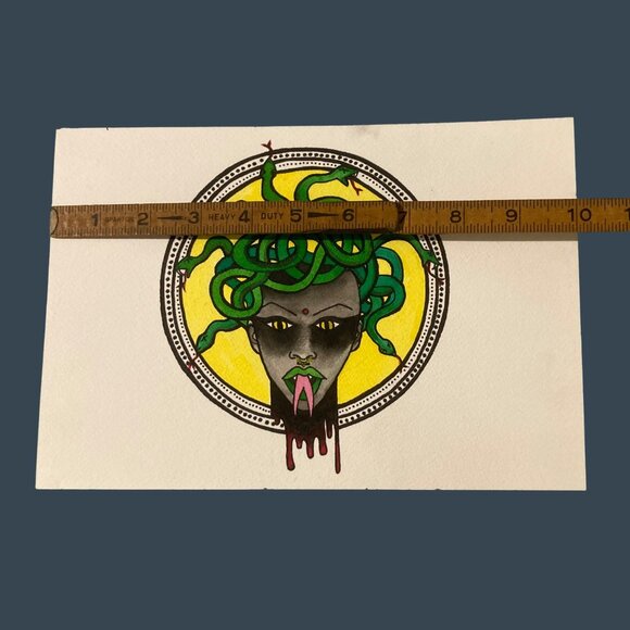 Medusa Tattoo Art Painting - Picture 4 of 5
